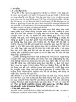 Một số kinh nghiệm trong việc quản lí chỉ đạo công tác chuyên môn ở trường tiểu học 