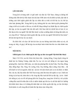 Nhận xét chính quyền độc lập tự chủ thời bắc thuộc   bài tập lớn lịch sử nhà nước 