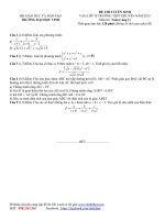  6  đề thi chính thức vào 10 môn toán   hệ chung   THPT chuyên đại học vinh năm 2015   2016 (có lời giải chi tiết) 