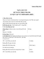 Giáo án Tiếng Việt 2 tuần 7 bài: Tập làm văn  Kể ngắn theo tranh. Luyện tập về thời khóa biểu