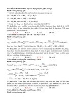 TỔNG ôn môn HOÁ ôn THI THPT QUỐC GIA THEO CHUYÊN đề (10) 