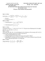 51  đề thi chính thức vào 10 môn toán   THPT chuyên ngoại ngữ năm 2014   2015 (có lời giải chi tiết) 