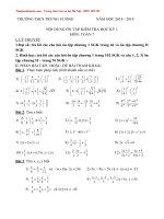 TOÁN 7 ĐCK1 THCS TRƯNG VƯƠNG 