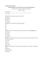 Đề thi tốt nghiệp THPT 2019 (5) 