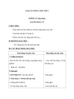 Giáo án Tiếng Việt 2 tuần 7 bài: Chính tả  Tập chép: Người thầy cũ. Phân biệt uiuy, trch, iêniêng