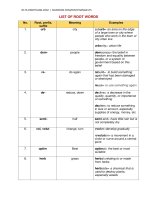 Word roots boost your vocabulary 11 2nd dinhthang 