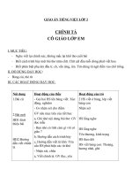 Giáo án Tiếng Việt 2 tuần 7 bài: Chính tả  Nghe viết: Cô giáo lớp em. Phân biệt uiuy, trch, iêniêng