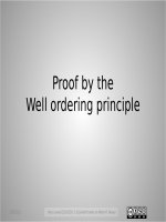 Discrrete mathematics for computer science 03well ordering