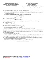 33  đề thi chính thức vào 10 môn toán   hệ chung   THPT năng khiếu HCM năm 2014   2015 (có lời giải chi tiết) 