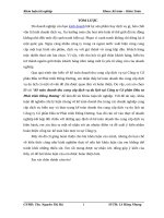 Kế toán doanh thu cung cấp dịch vụ du lịch tại Công  ty Cổ phần Đầu tư Phát  tri n Đông Dương