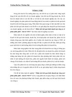 Phân tích kết quả kinh doanh tại công ty cổ phần phân phối – bán lẻ VNF1