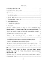 Hoàn thiện kế toán thuế thu nhập doanh nghiệp tại Công ty TNHH Công nghiệp Broad Bright Sakura Việt Nam