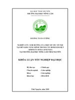 Nghiên cứu ảnh hưởng của một số yếu tố nội tại đến khả năng hình thành cây hom dâm bụt (hibiscus rosa sinensis) tại trường đại học nông lâm thái nguyên 
