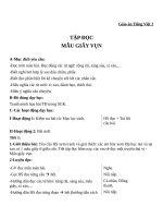 Giáo án Tiếng Việt 2 tuần 6 bài: Tập đọc  Mẩu giấy vụn