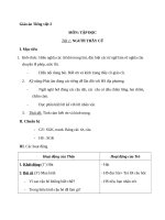 Giáo án Tiếng Việt 2 tuần 7 bài: Tập đọc  Người thầy cũ