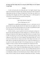 phân tích hình tượng rừng xà nu