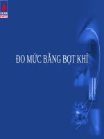 Đo mức theo nguyên lý sủi bọt