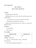 Giáo án Tiếng Việt 2 tuần 5 bài: Chính tả  Nghe  viết: Cái trống trường em. Phân biệt IIÊ, ENENG, LN