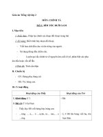 Giáo án Tiếng Việt 2 tuần 4 bài: Chính tả  Tập chép: Bím tóc đuôi sam. Phân biệt IÊYÊ, RDGI, ÂNÂNG