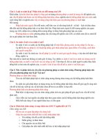 CÂU HỎI ÔN TẬP LUẬT SO SÁNH