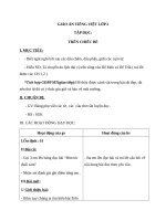 Giáo án Tiếng Việt 2 tuần 4 bài: Tập đọc  Trên chiếc bè