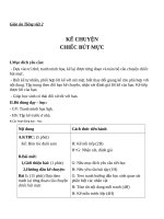 Giáo án Tiếng Việt 2 tuần 5 bài: Kể chuyện  Chiếc bút mực