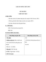 Giáo án Tiếng Việt 2 tuần 5 bài: Kể chuyện  Chiếc bút mực