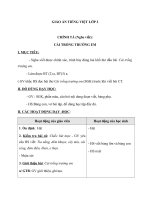 Giáo án Tiếng Việt 2 tuần 5 bài: Chính tả  Nghe  viết: Cái trống trường em. Phân biệt IIÊ, ENENG, LN