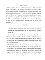 Bài tập học kỳ (8đ) soạn thảo một văn bản văn bản pháp luật được sử dụng để chủ thế có thẩm quyền giải quyết việc triển khai công tác bảo đảm an toàn 