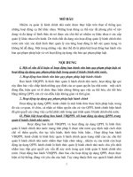 Phân biệt hoạt động ban hành VBQPPL và hoạt động ADQPPL trong quản lý hành chính nhà nước và cho ý kiến nhận xét về thực trạng tiến hành các hoạt động 