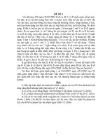 Bài tập lớn hình sự 2 đề 1 8 điểm vào khoảng 19h ngày 26032003 4 tên a, b, c và d ngồi quán uống rượu  tại đây, b có rút dao mang theo cho a mượn xe 