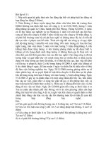 Nêu mối quan hệ giữa thoả ước lao động tập thể với pháp luật lao động và hợp đồng lao động (3 điểm)  trần hoàng a được tuyển dụng làm nhân viên khai t 