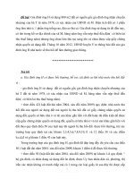 Bài tập nhóm số 1 luật đất đai (9 điểm) gia đình ông h sử dụng 800 m2 đất có nguồn gốc gia đình ông nhận chuyển nhượng của bà t từ năm 1978, có xác nh 