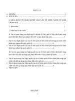 chứng minh rằng vai trò củacác nghị quyết liên chính phủ đối với việc hình thành và viện dẫn quy phạm điều ước quốc tế và quy phạm tập quán quốc tế 