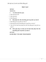 Bài tập học kỳ bình đẳng giới   8 điểm   một số vấn đề về thực tiễn thi hành biện pháp thúc đẩy bình đẳng giới trong lĩnh vực kinh tế 