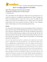 doan van tieng anh ve so thich