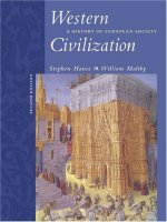 Western civilization   history of european society   stephen hause 