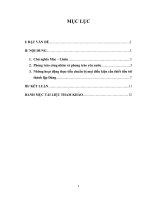 Bài tập học kì môn tư tưởng hồ chí minh phân tích tiền đề ra đời của đảng cộng sản việt nam 