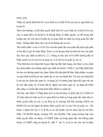 Bài tập nhóm tháng 2 môn luật tố tụng hình sự đề 4 