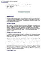 Object oriented programming in c++r 