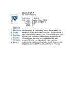 2002   oreilly   learning c sharp1 