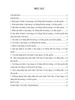 Thực trạng pháp luật cạnh tranh việt nam về lạm dụng vị trí thống lĩnh, vị trí độc quyền 