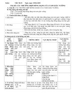 Kế hoạch bài dạy 6 bước 5 hoạt động Hình học 8, tiết 50 51