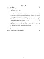 Vấn đề tự do lựa chọn hình thức hợp đồng thương mại quốc tế 