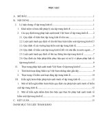 Thực trạng pháp luật cạnh tranh việt nam về tập trung kinh tế 