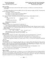 ĐỀ THI CHỌN GIÁO VIÊN GIỎI CẤP TRƯỜNG MÔN HÓA