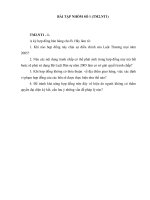 A ký hợp đồng bán hàng cho b 1  khi nào hợp đồng này chịu sự điều chỉnh của luật thương mại năm 2005 nêu các nội dung tranh chấp có thể phát sinh tro 