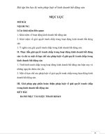 Bài tập học kỳ bất động sản   9 điểm   đánh giá thực tiễn giải quyết tranh chấp trong hoạt động kinh doanh bất động sản và chỉ ra một số hạn chế của p 