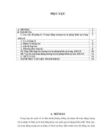 Bình luận hoạt động tương trợ tư pháp hình sự trong ASEAN dưới các góc độ sau   phạm vi, cấp độ, phương thức hợp tác   thực tiễn hợp tác vai trò của h 