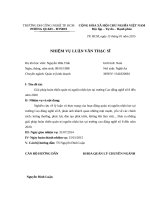 Giải pháp hoàn thiện quản trị nguồn nhân lực tại trường cao đẳng nghề số 8 đến năm 2020 